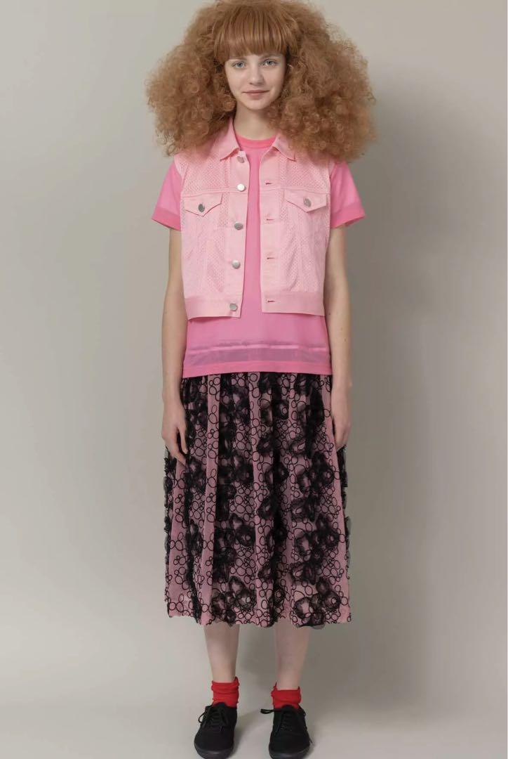 COMME des GARCONS GIRL 2023SS シアー刺繍ワンピース COMME des GARCONS GIRL 2023SS シアー刺繍ワンピース（COMME