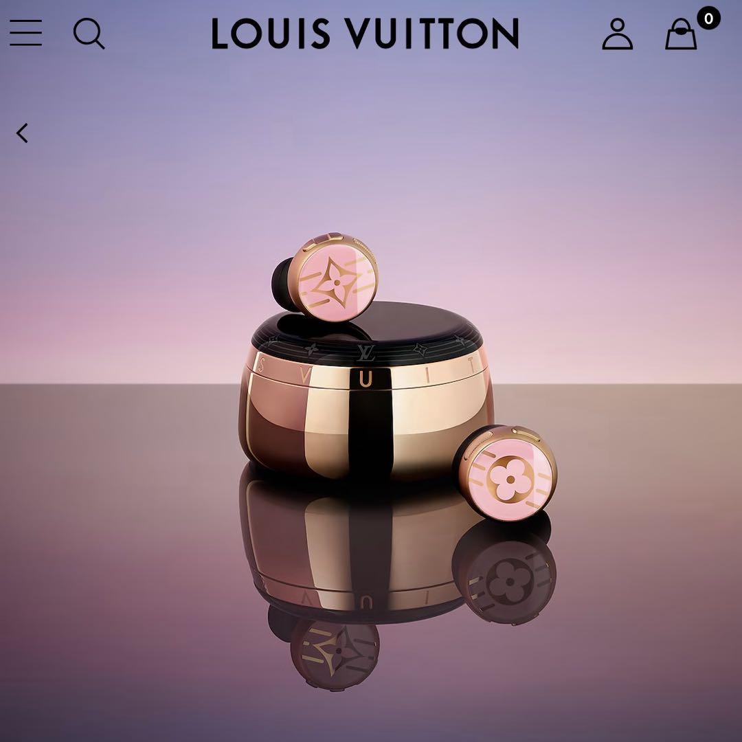 【未使用品】完売ルイヴィトン LouisVuitton イヤホン ピンク LOUIS VUITTON】ルイヴィトン『ホライゾン イヤホン ピンク
