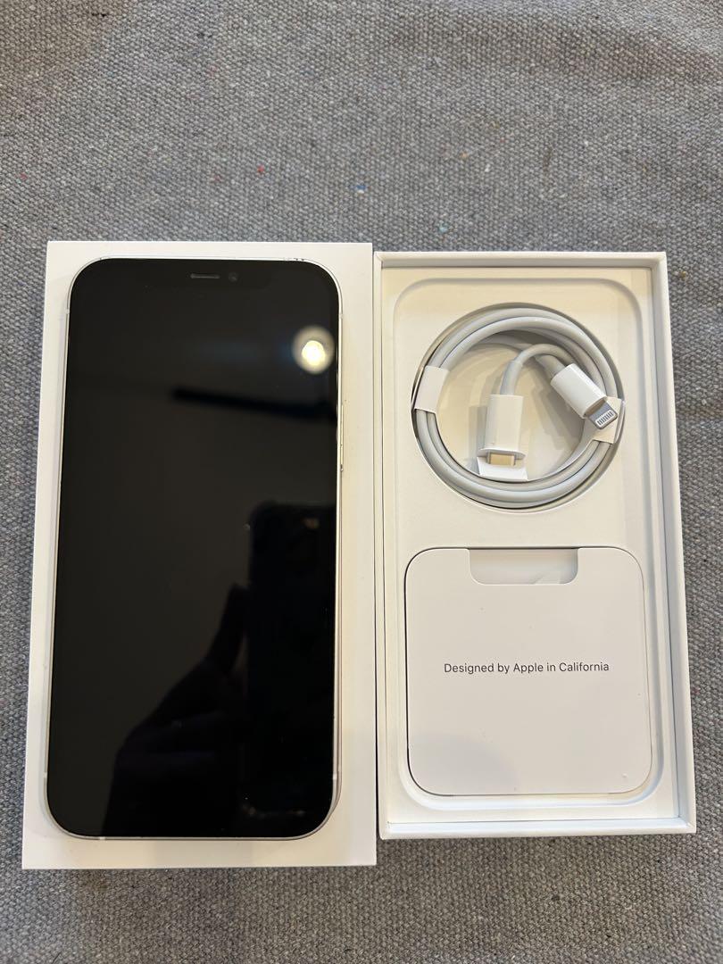 Apple iPhone 12 ホワイト 128GB 本体 充電ケーブル付き（大感謝