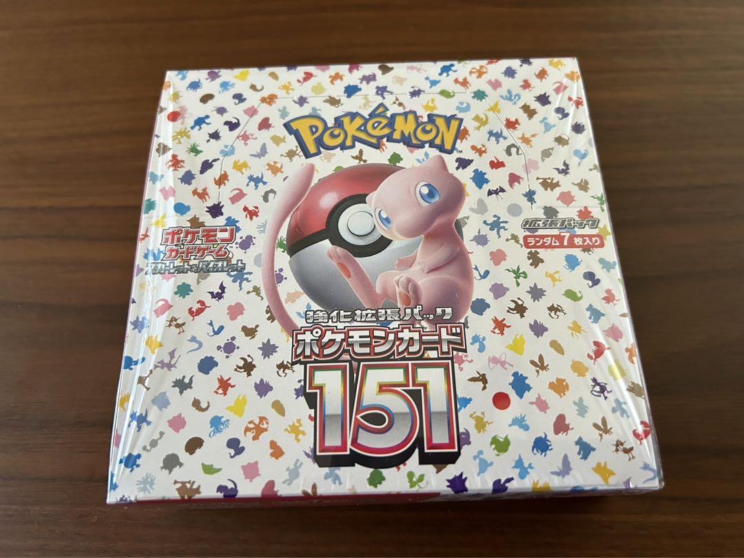 ポケモンカード 151 1BOX シュリンク付き（ポケモンカード 151