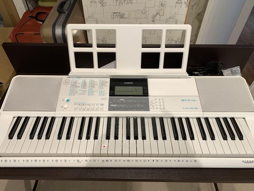 カシオ CASIO 電子ピアノ キーボード　LK-516 光ナビゲーション 中古】CASIO LK-516 キーボード - 神奈川県の中古楽器店