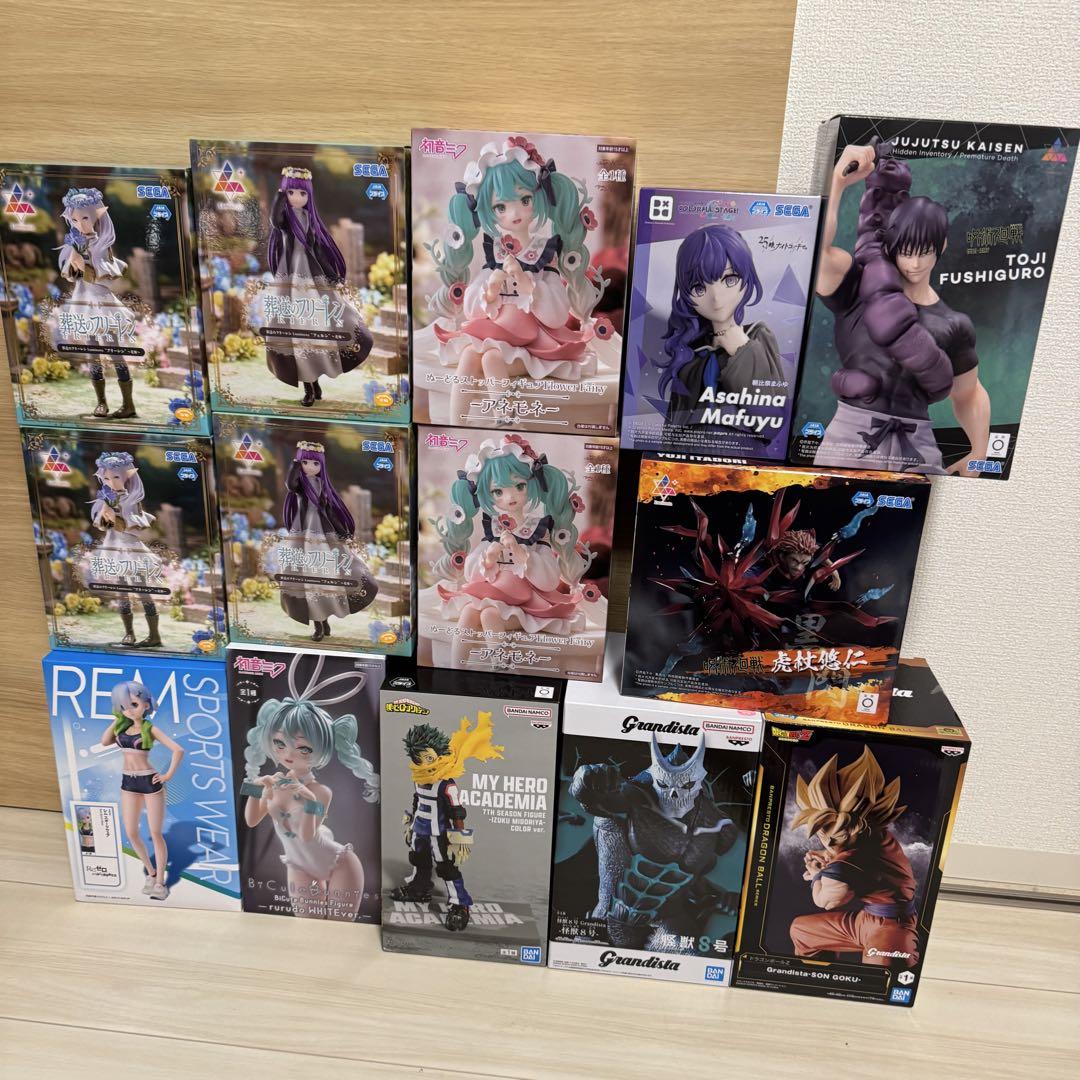 最新作を含む美少女プライズフィギュア　14点セット　まとめ売り 新品未開封】美少女 プライズフィギュア まとめ売り 14点セット
