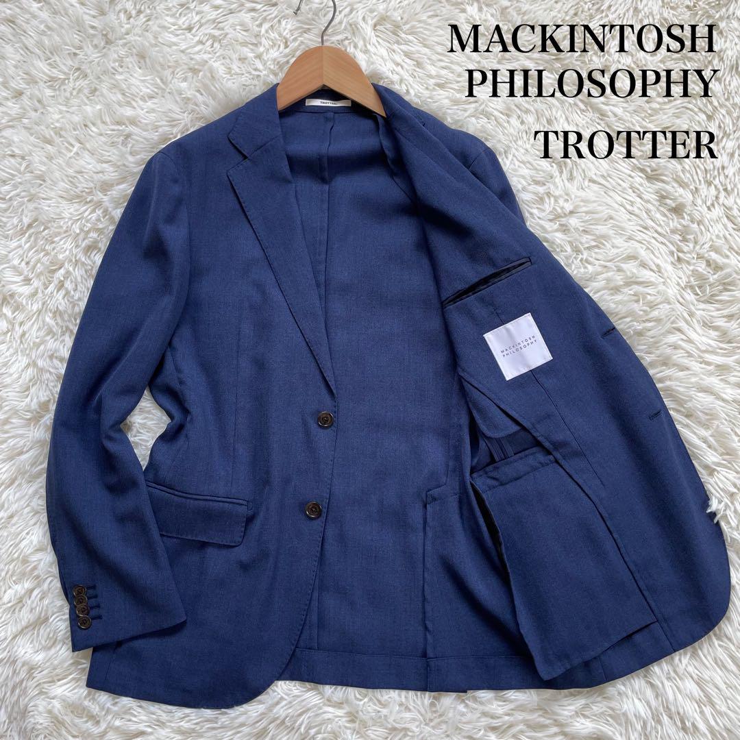 マッキントッシュフィロソフィーTROTTERジャケットネイビー