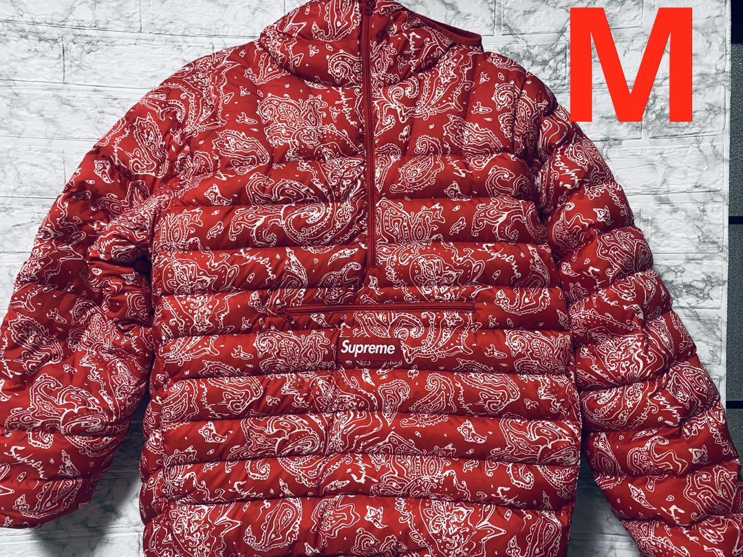 Supreme Micro Down シュプリーム ダウン ペイズリー M（Supreme