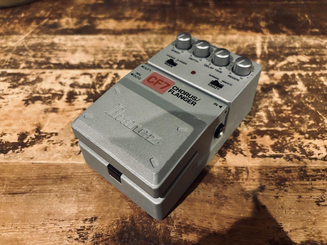 Ibanez CF7 CHORUS FLANGER ギターエフェクター（Review & Demo