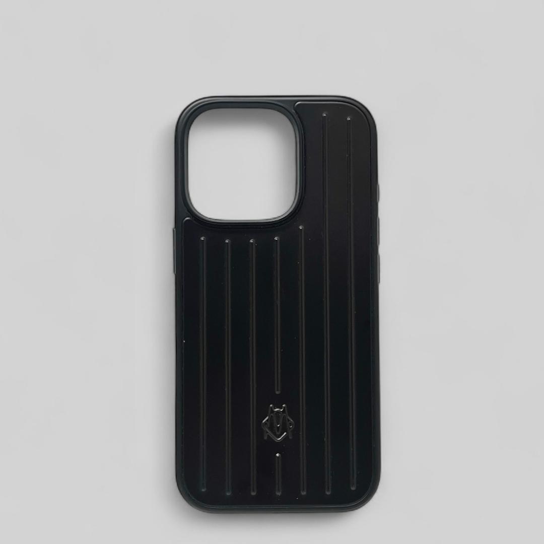 RIMOWA iPhone 16 Proケース ブラック アルミニウム（RIMOWA