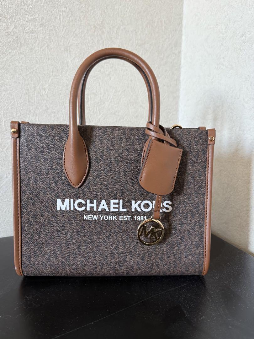 MICHAEL KORS ブラウン ハンドバッグ（マイケルコース MICHAEL