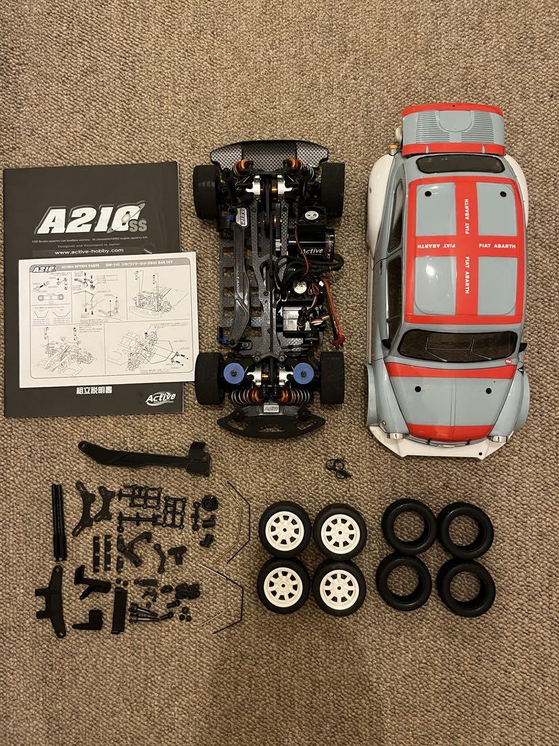 カーボン ベルト4WD Mシャーシ アクティブホビー A210SS（Active