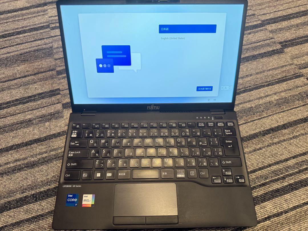 2022年 FUJITSU FMVUXG2B i7 16GB 512GB 2022年 FUJITSU FMVUXG2B i7 16GB 512GB