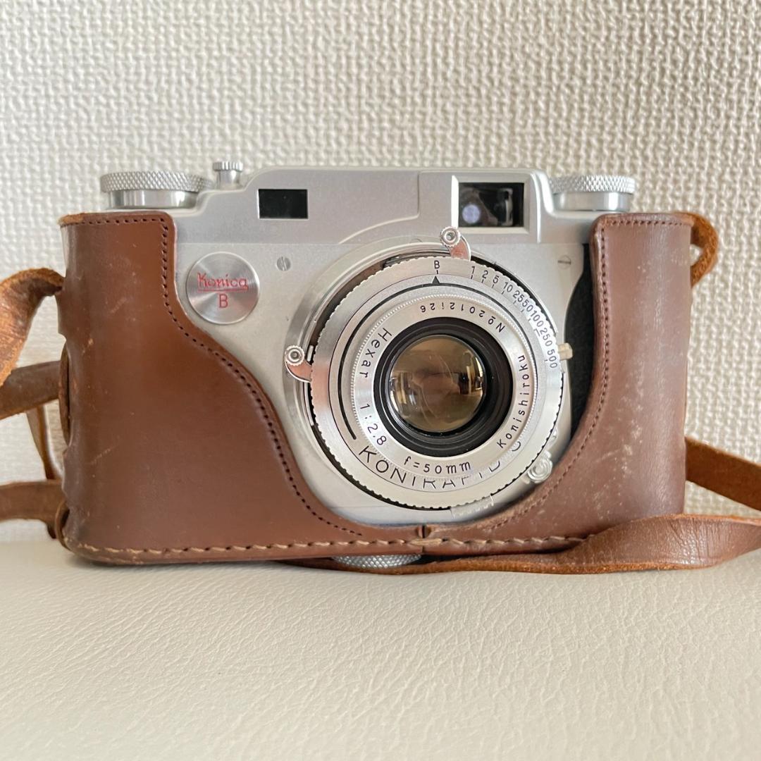 【完動品・美品】Konica Ⅱ B レンジファインダー フィルム #548 完動品・美品】Konica Ⅱ B レンジファインダー フィルム #548