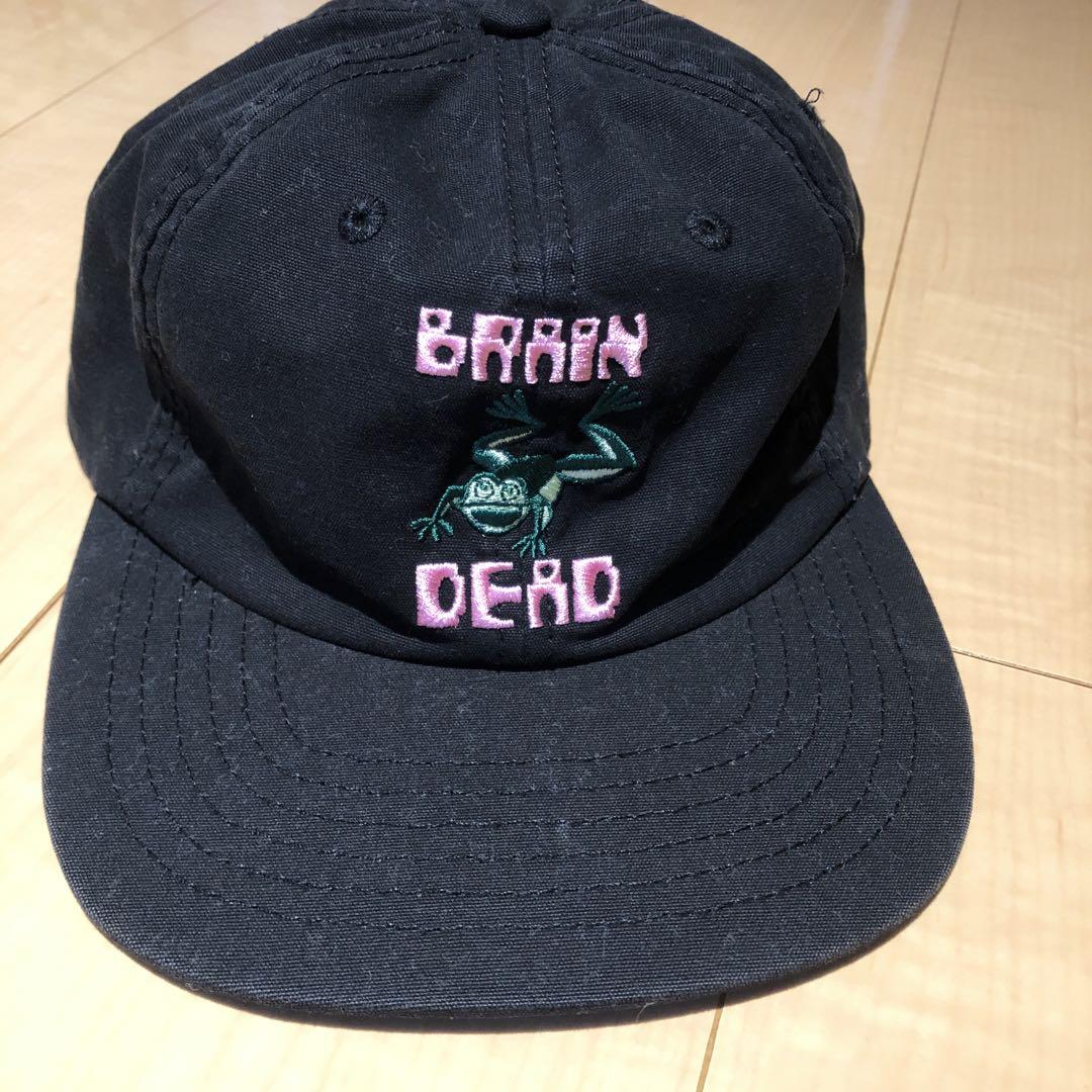 BRAIN DEAD CAP ブレインデッド カエル刺繍 BRAIN DEAD CAP ブレインデッド カエル刺繍（ブレインデッド