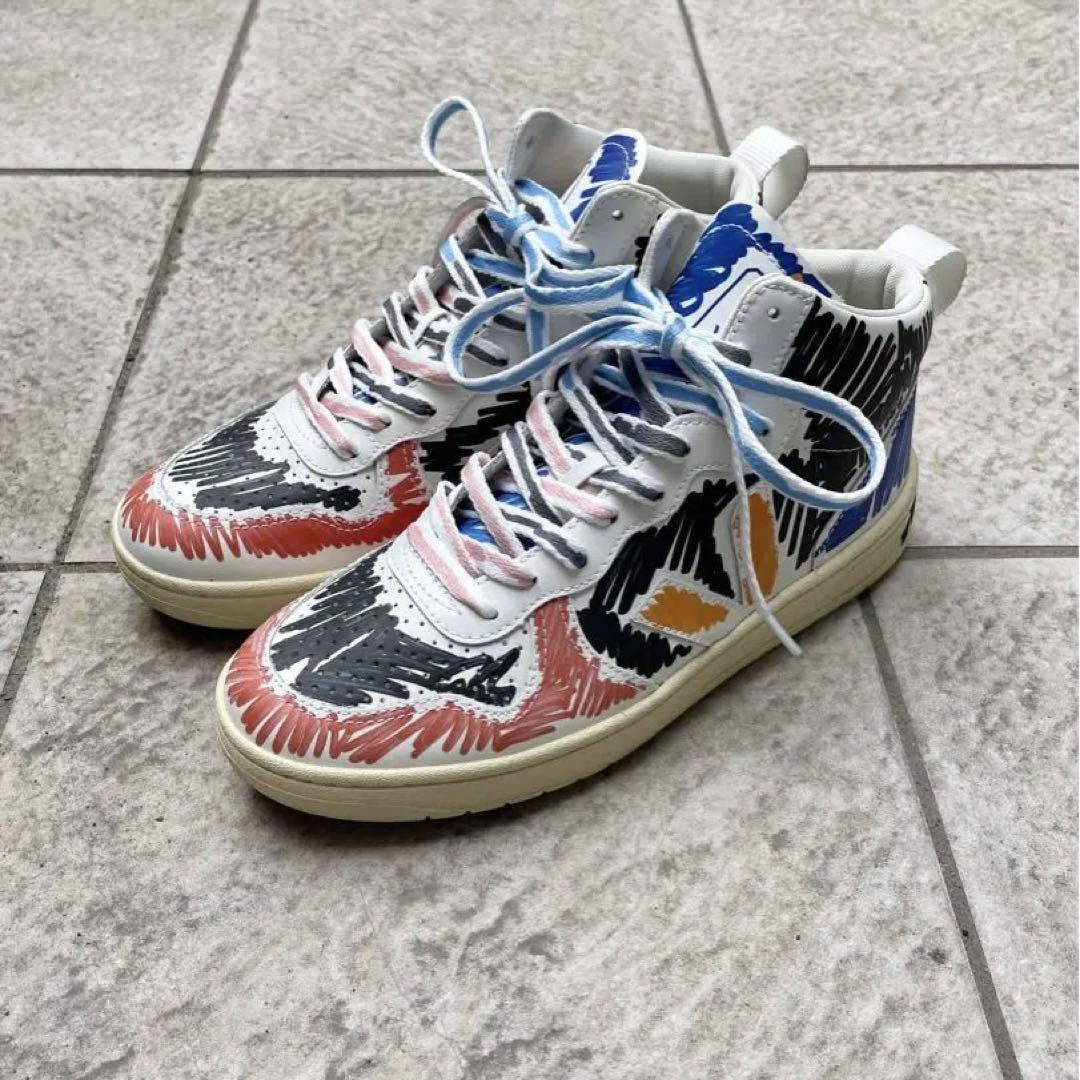 Marni x Veja 'V15' ハイカットスニーカー（VEJA(ヴェジャ