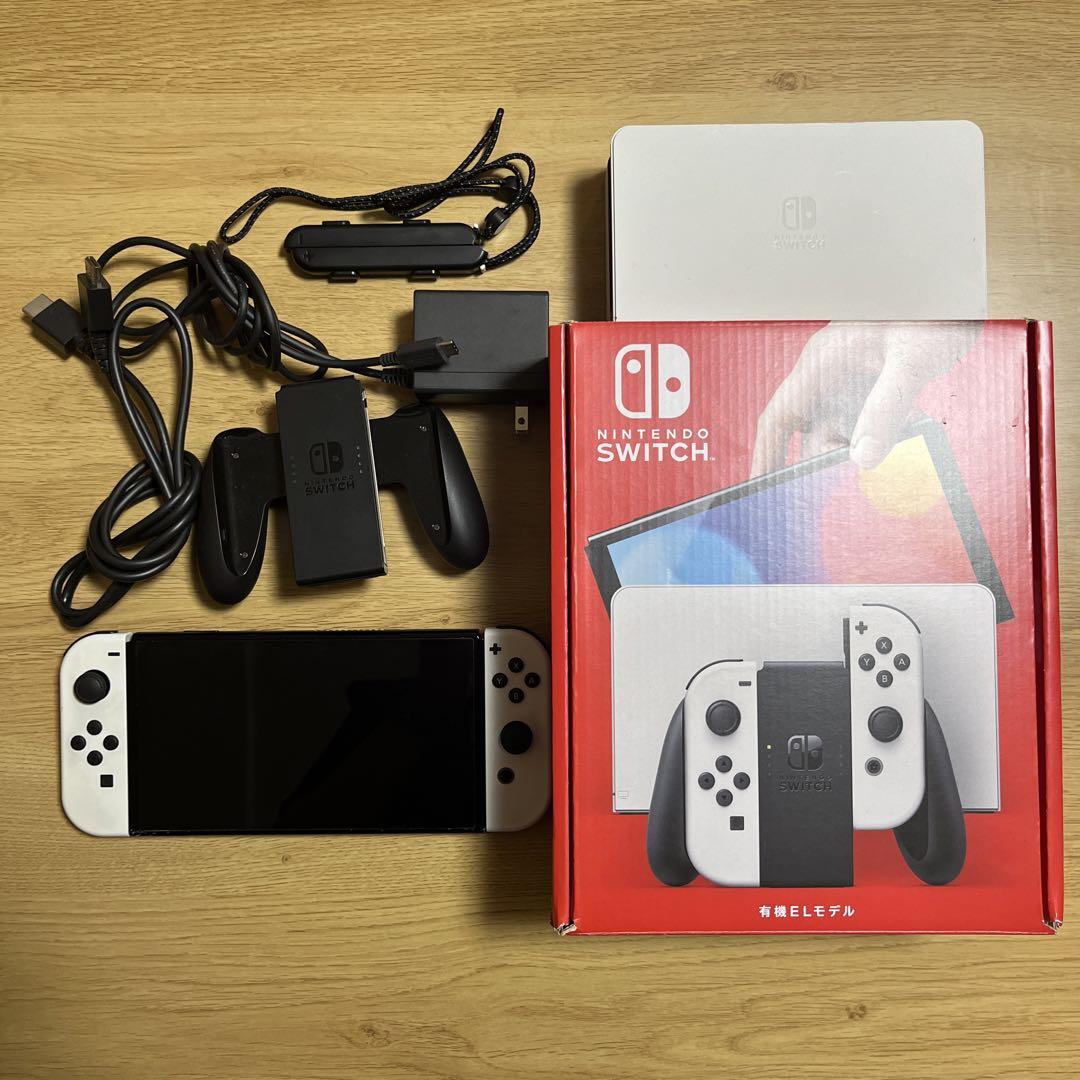 Switch本体有機EL JCホワイト （Switch本体有機EL JCホワイト）