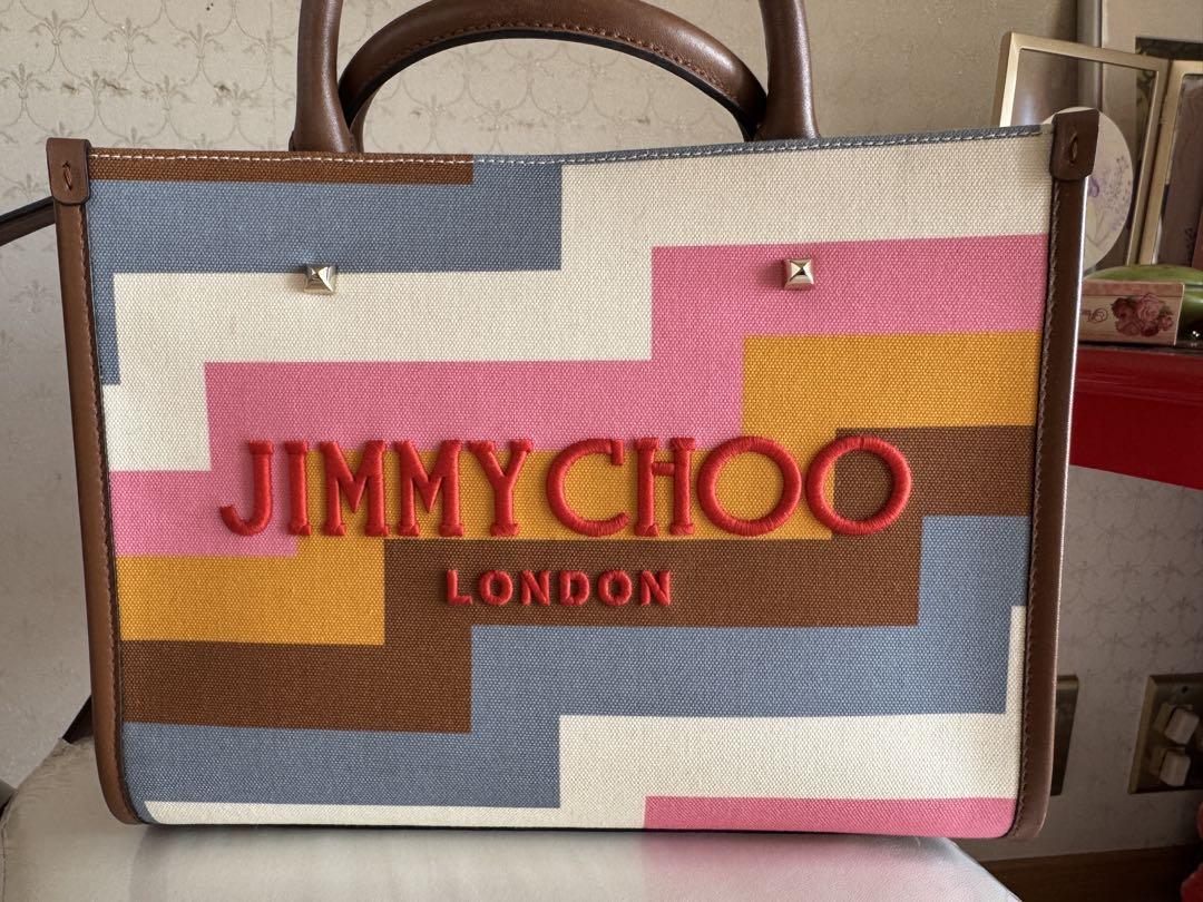 JIMMY CHOO トートバッグ ハンド・ショルダー マルチカラー