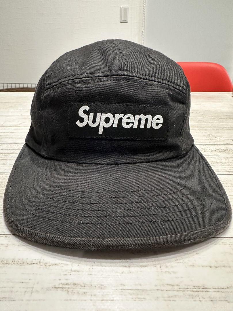 Supreme 黒 ジェットキャップ Supreme シュプリーム 2024SS MM6 Maison Margiela Painted Camp