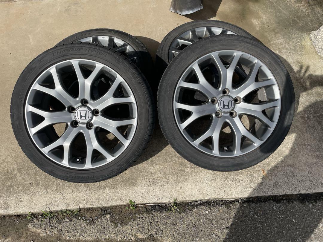 ホンダ　オデッセイ　純正ホイール　18インチ　バリ山　ステップワゴン流用可能 ホンダ オデッセイ 純正ホイール 18インチ バリ山