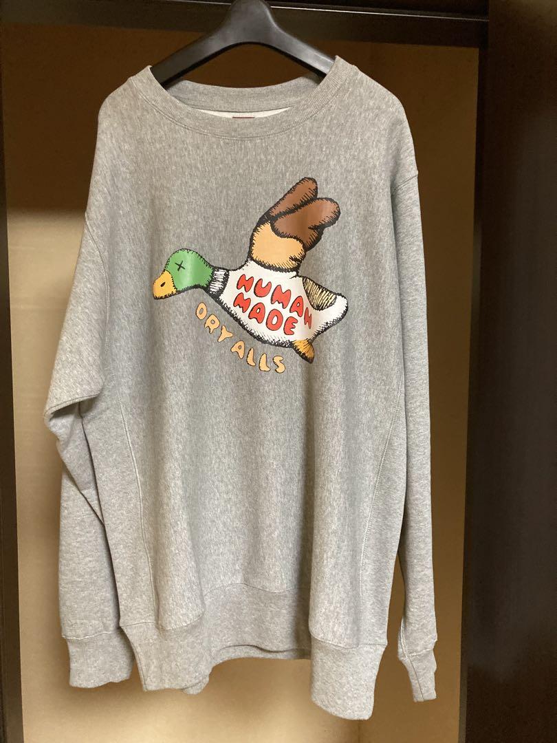 HUMAN MADE アヒル刺繍 スウェット XL（XL HUMAN MADE x KAWS