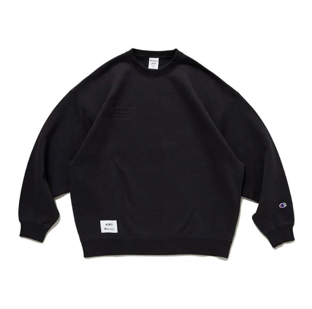 新品 Lサイズ WTAPS Champion Academy Crew Neck Champion x WTAPS: A Fusion of Classic Sportswear and