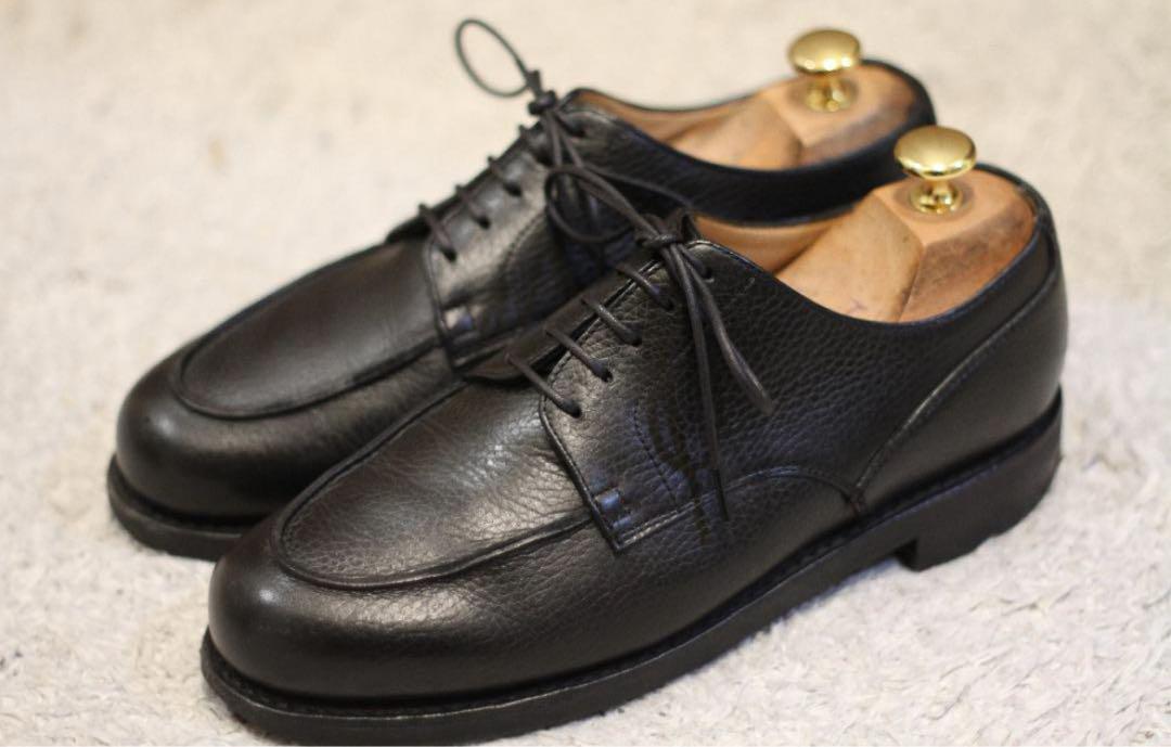 美品】PARABOOT CHAMBORD PBGG グレインレザー 5.5（Paraboot