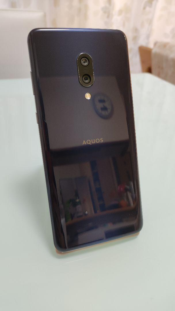 AQUOS - 中古 AQUOS zero2 アストロブラック 256 GB Softbank 中古】AQUOS zero2 256GB アストロブラック 906SH SoftBank