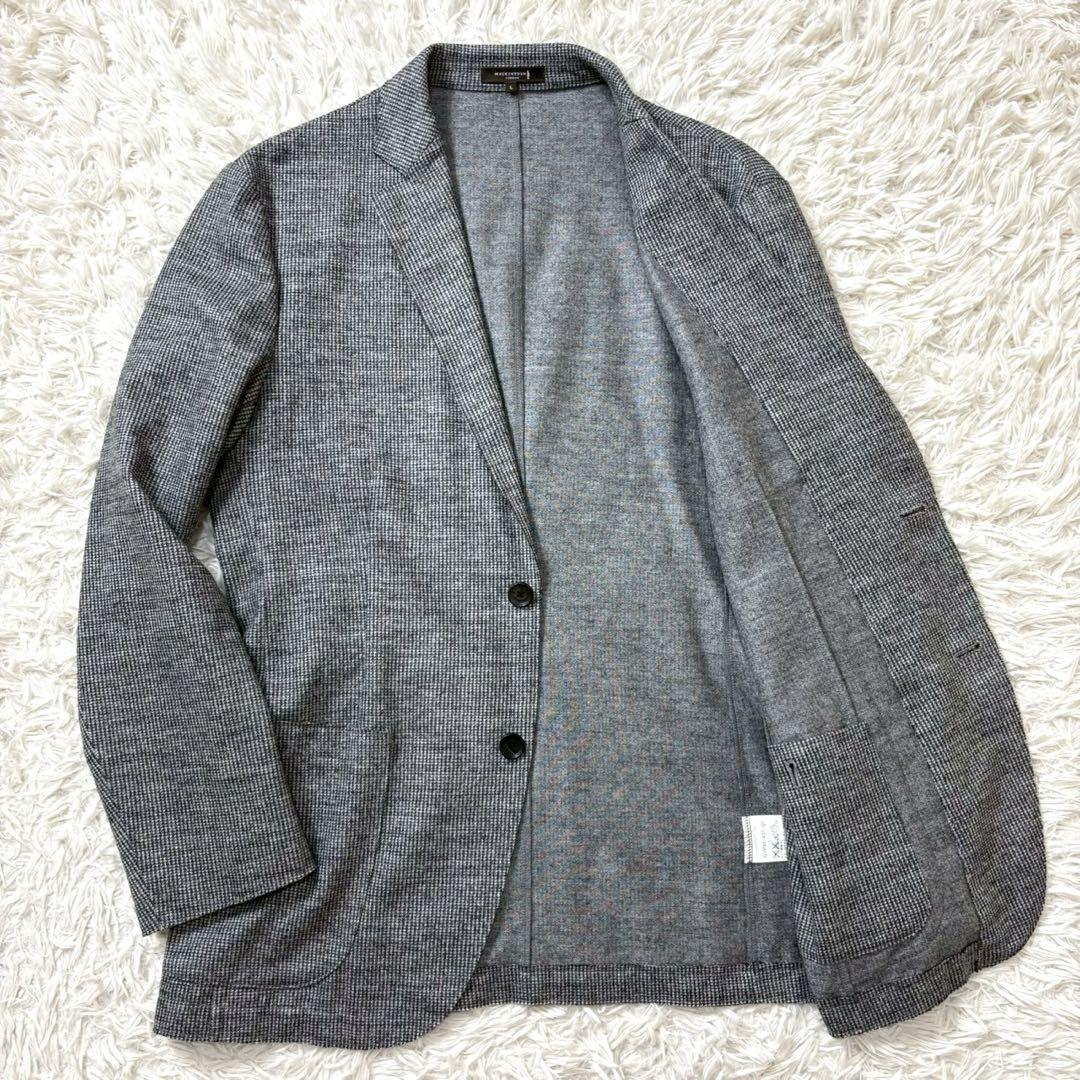 ⭐近年モデル⭐マッキントッシュ テーラードジャケット XL アンコン パイピング ⭐近年モデル⭐マッキントッシュ テーラードジャケット XL