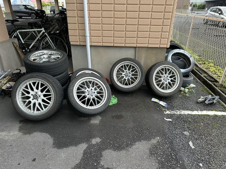 17インチ 7j 5穴 PCD100（ドルフレン PCD100 5穴 17インチ