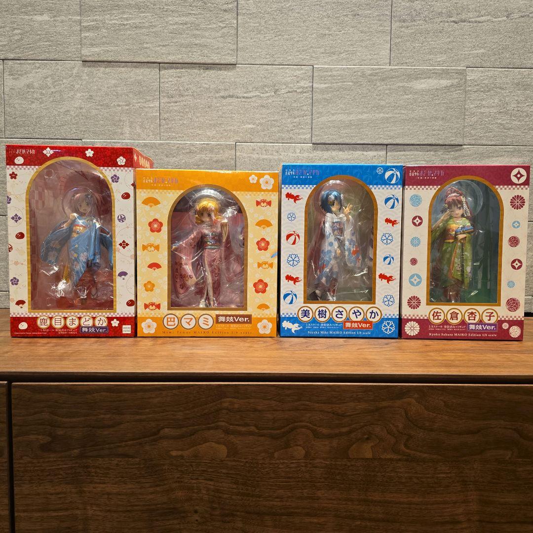 魔法少女まどか☆マギカ 舞妓ver. 4体セット （開封品