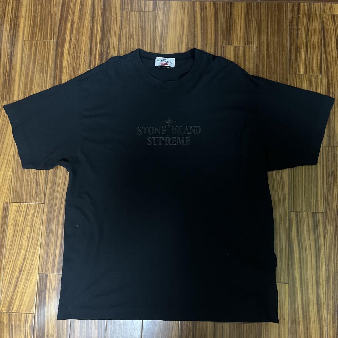Tシャツ・カットソー 13 Week FW 20 Supreme x Stone  Embroidered Logo Top Supreme Week 13 x Stone Island Embroidered Logo S SUP-FW20