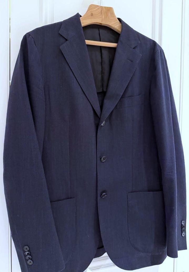 ☆ほぼ未使用 ユナイテッドアローズ 春夏 日本製 超軽量 テーラードジャケット ID UNITED ARROWS＞ テクスチャー 2B ジャケット/セットアップ