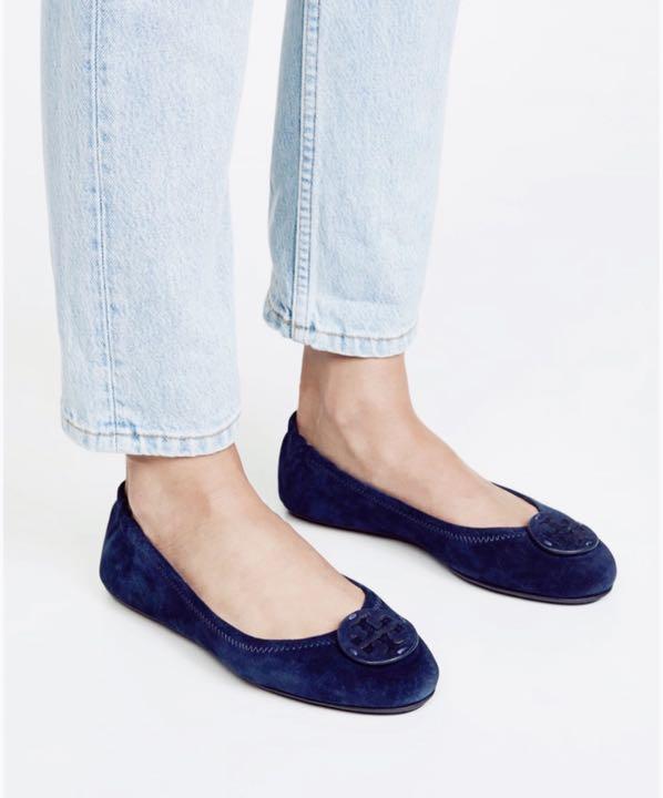 【新品未使用】トリーバーチ　パンプス　フラットシューズ　リボン　レオパード Women's leopard flat pumps ballerina shoes レオパードヒョウ