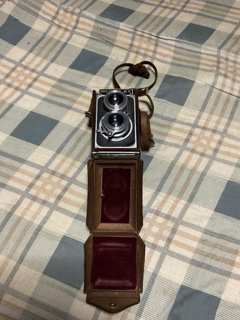 RICOH FLEX model Ⅵ カバー付き、レンズキャップ欠【昭和レトロ
