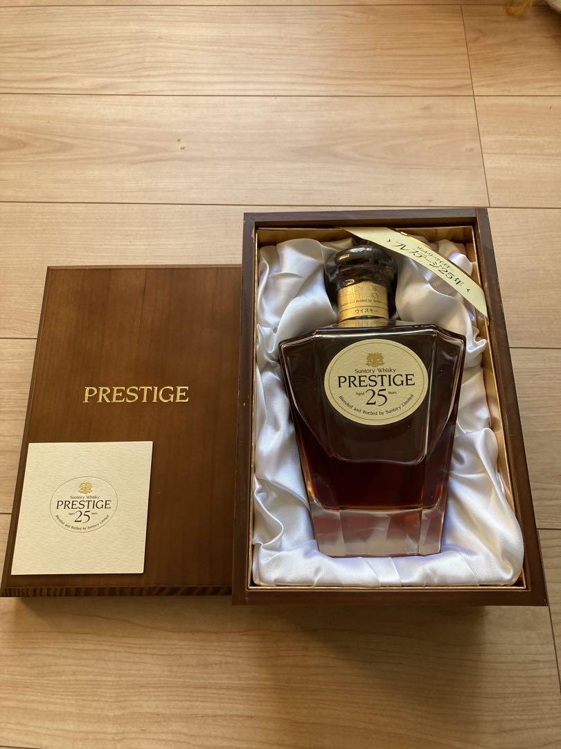 【限定】サントリー ウイスキー プレステージ25年 木箱付き 新品 未開栓 2025年最新】サントリー prestigeの人気アイテム - メルカリ