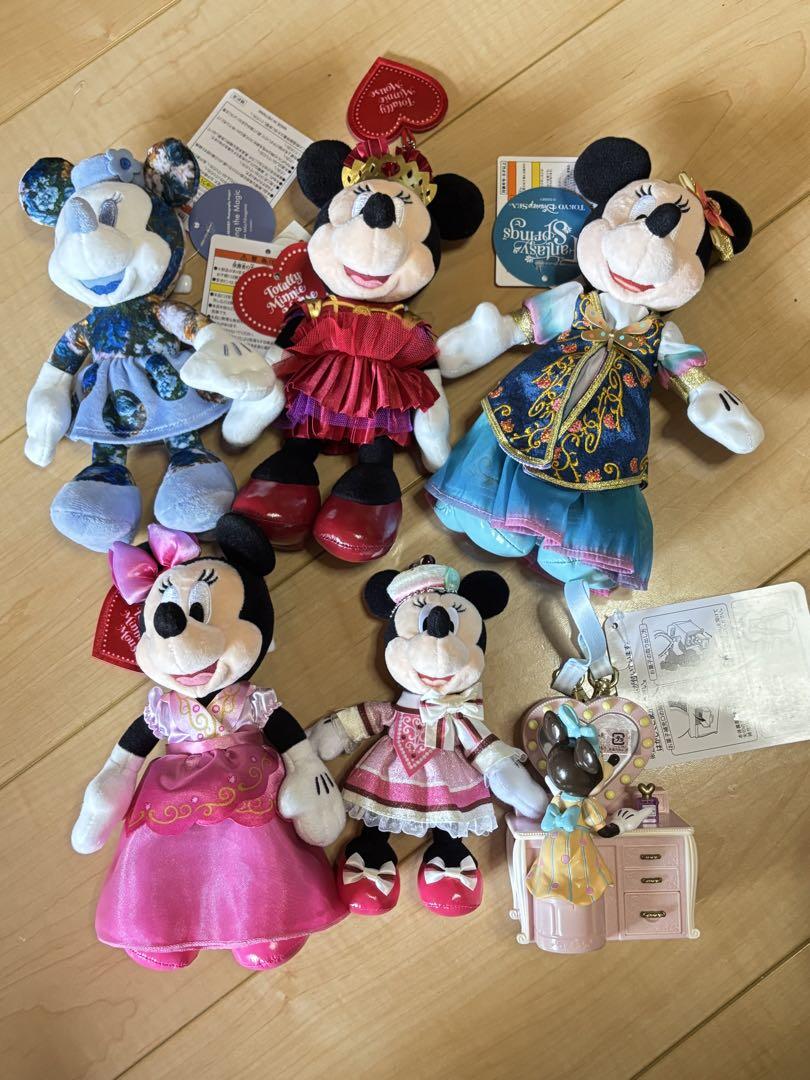 ミニーマウス ぬいぐるみバッジ ぬいば Tokyo Disney Resort/東京ディズニーリゾート・ぬいぐるみバッジ
