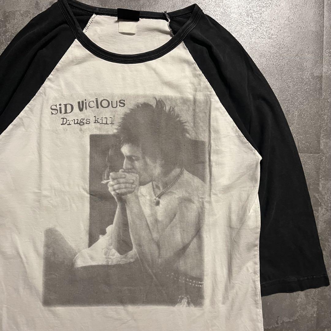 セックスピストルズ シドヴィシャス ラグラン Tシャツ バンドT