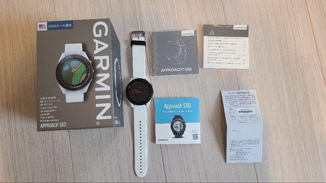 GARMIN APPOACH S60 ホワイト （GARMIN Approach S60 ホワイト