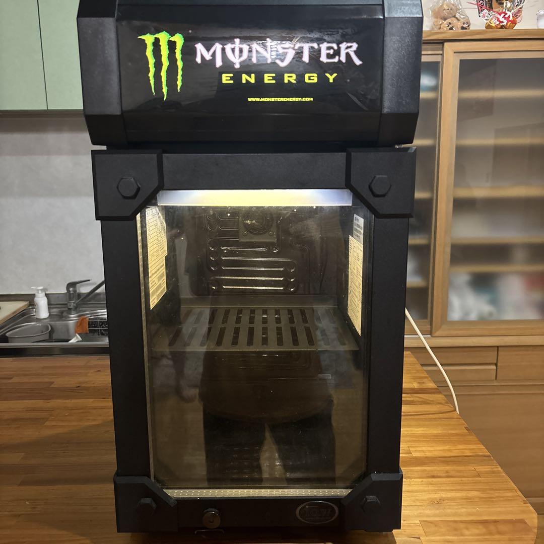 モンスターエナジー 冷蔵庫 鍵つき 非売品 モンスターエナジー MONSTER ENERGY 冷蔵庫 業務用 鍵