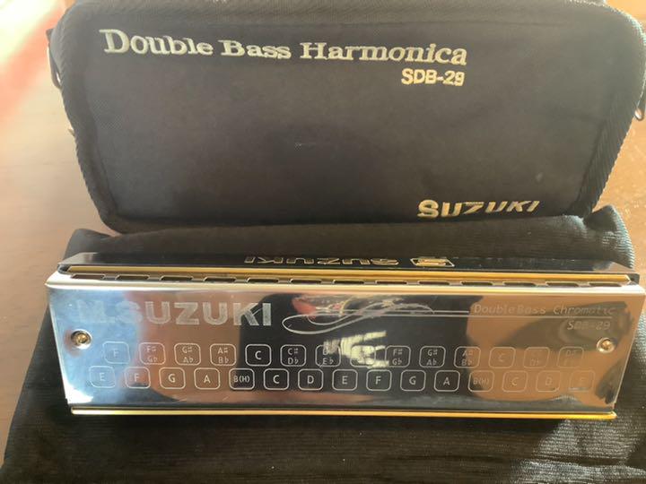 SUZUKI ダブルベースハーモニカ SDB-29 Amazon | SUZUKI スズキ ダブルバスハーモニカ SDB-29