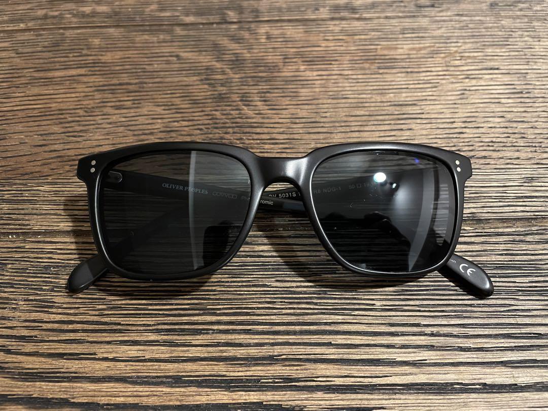 Oliver Peoples サングラス 黒 日本製（メンズサングラス