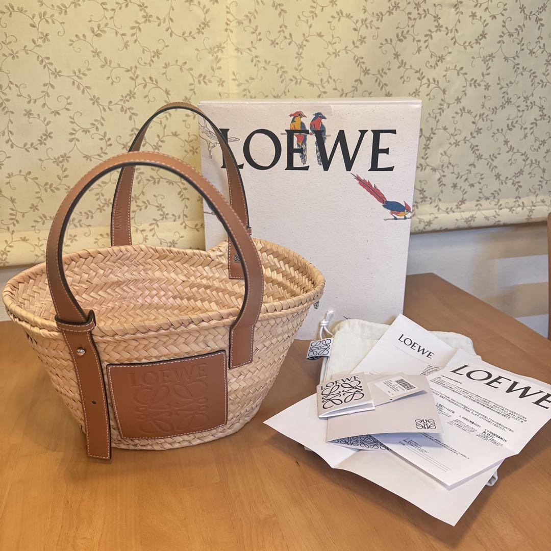 LOEWE かごバッグ バスケットバッグ ラージ ロエベ LOEWE/ロエベ】バスケットバッグ ラージ【買取入荷情報