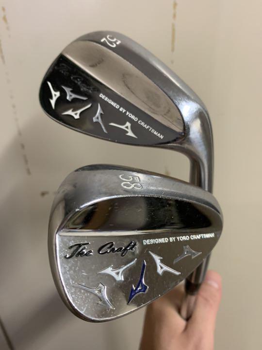 ミズノ　ザ　クラフトウェッジ　52° 58° 生産終了】 初代 ミズノ ザ クラフト ウェッジ 52° 58° MIZUNO