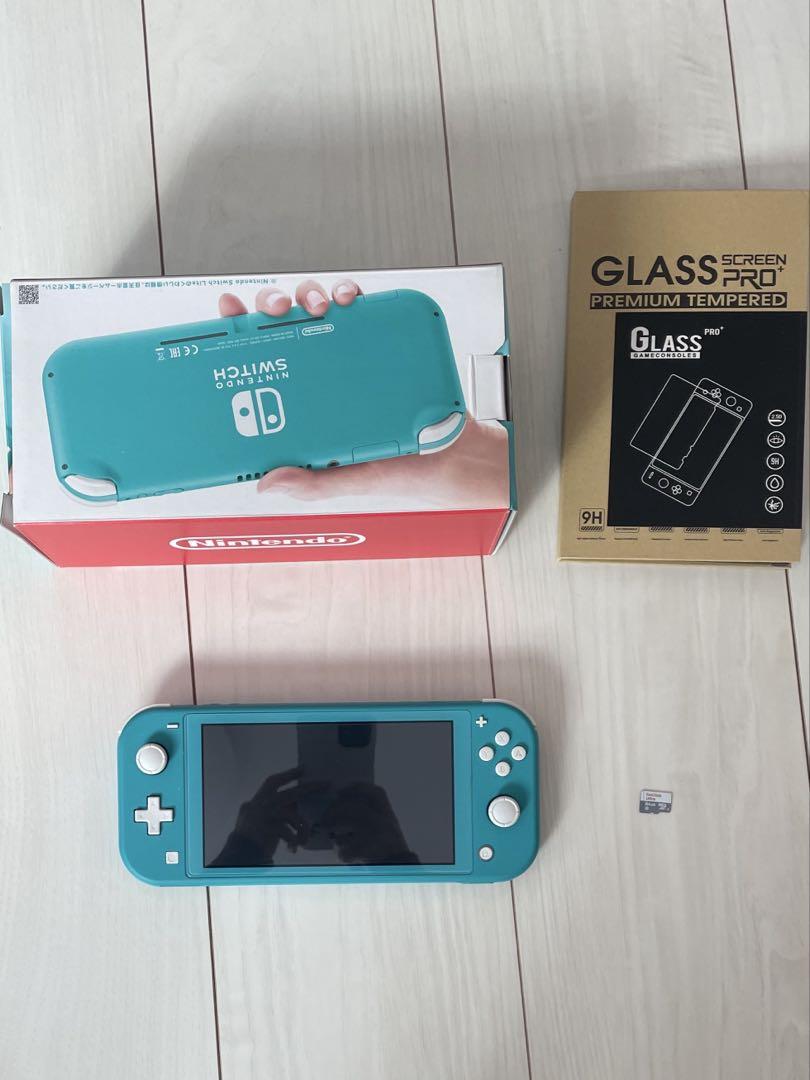 Nintendo Switch Lite ターコイズ＋保護シート＋SDカード Nintendo Switch Lite ターコイズ＋保護シート＋SDカード