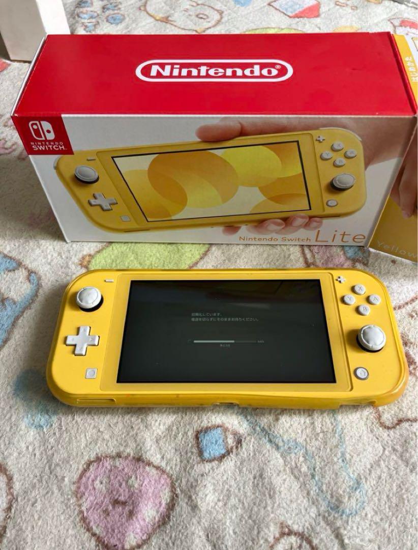♢ Nintendo Switch Lite イエロー ACアダプター付き Nintendo Switch Lite イエロー 本体 ACアダプター付き - メルカリ