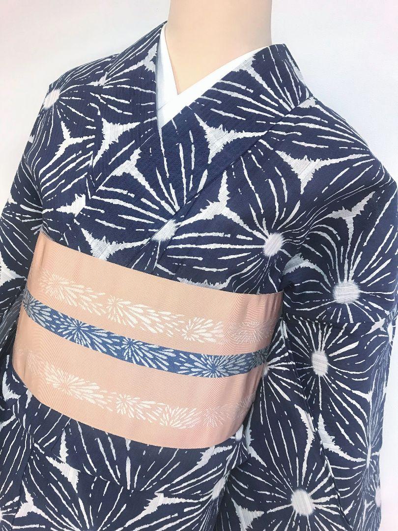 綿麻ゆかた　ほんのちょっぴり染め難あり 綿麻ゆかた ほんのちょっぴり染め難あり （楽天市場】＼2点で3