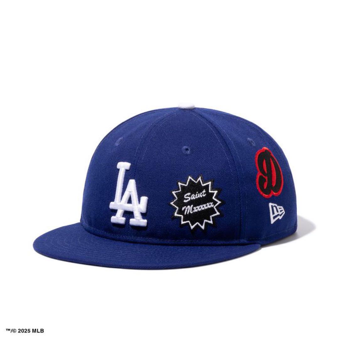 SAINT Mxxxxxx NEWERA snap back cap ドジャース 112dc534778cdac99e1222cf570a58