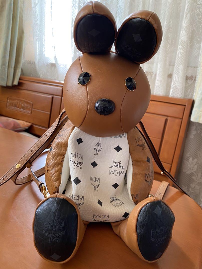 mcm うさぎリュック エムシーエム MCM リュックサック バックパック ロゴ ラビット柄