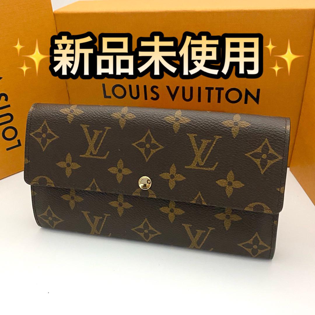 未使用品 ルイヴィトン モノグラム ポルトフォイユ サラ 長財布