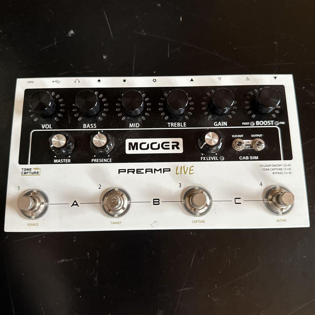 MOOER PREAMP LIVE （PREAMP LIVE_MOOER Audio）