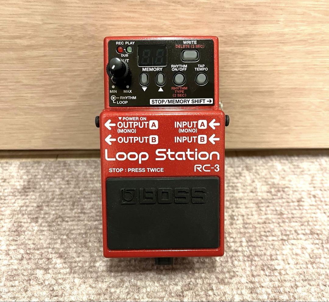 美品‼️動作品❗️BOSS RC-3 Loop Station アダプター付き❗️ Amazon.com: Boss RC-3 Loop Station Guitar Effects Pedal