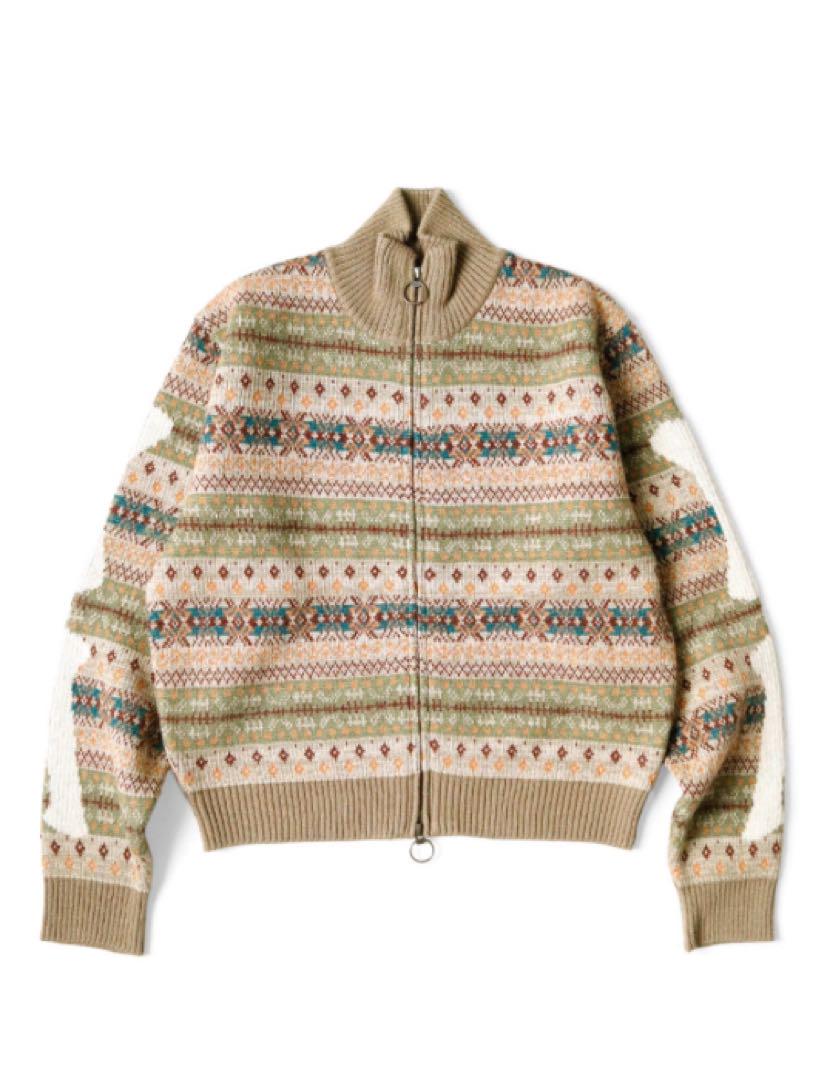 kapital カーディガン Kapital BONE ZIP カーディガン オレンジ（KAPITAL (キャピタル