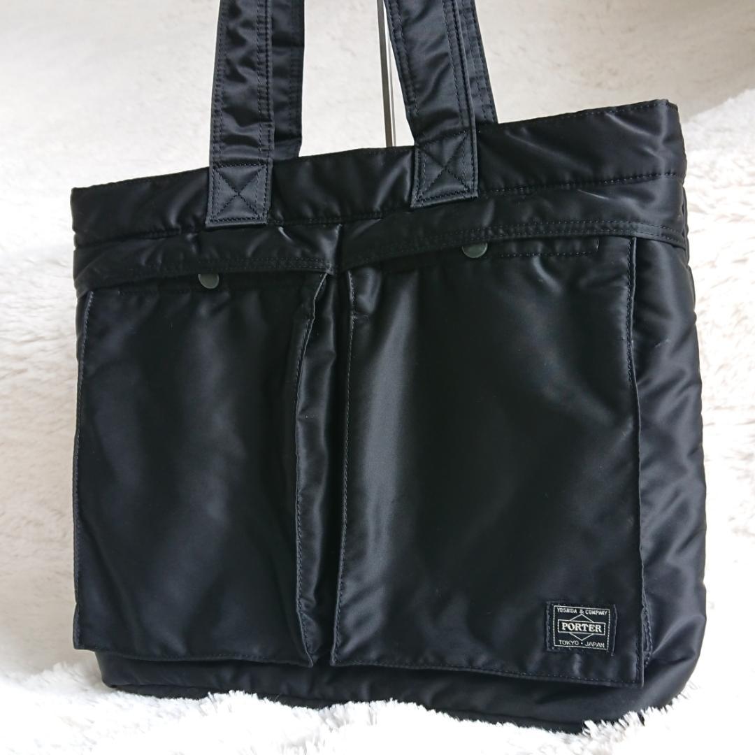PORTER タンカー トートバッグ A4収納 通勤 通学 肩掛け 日本製